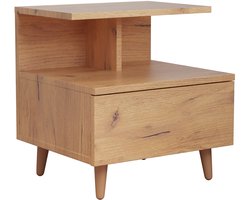VDD - Nachtkastje (Sets van 2) - Design nachtkastjes - Nachtkastje staand - Bijzettafel - Tafeltje - Hout
