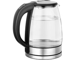 Vedder House - Waterkoker - Doorzichtig - Glas - 1.8 Liter - Theeketel - Blauw licht - 2200W