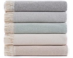 Veelzijdige en Stijlvolle Bedsprei voor Bank en Bed in Crème Kleur