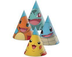Vegaoo - 6 Pokémon Next Generation feesthoedjes