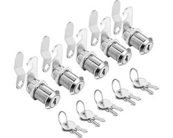 Veilige Cam Sloten voor laden en kasten - Universele 1-1/8 Inch Sloten Set