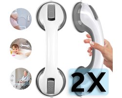 Veiligheid Handgreep met Zelfklevende Zuignap - Grip - Zuignap - Badkamer Accessoires - Opstapje