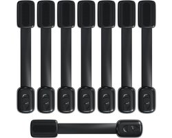 Veiligheid voor Kleintjes - Verstelbaar Kinderslot voor Kastjes en Laden - Zelfklevend en Geen Boring Nodig - Bescherming voor Nieuwsgierige Ontdekkers - Duurzaam Kunststof - Eenvoudige Installatie - Pak van [Specifieke Hoeveelheid]