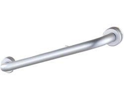 Veiligheidsgreep Badkamer - Steunbeugel Toilet - Ondersteuning bij Beweging - Antislip Aluminium - 50 cm - Mat