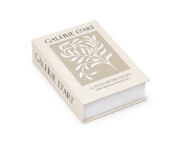 Velani | Decoratief Opbergboek Galerie'd Art - Nep Boek Woonkamer - Magnetische Sluiting - Salontafel Decoratie - Coffee Table Book - Cadeau