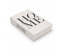 Velani | Decoratief Opbergboek Love at Home - Nep Boek Woonkamer - Magnetische Sluiting - Salontafel Decoratie - Coffee Table Book - Cadeau