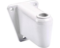 Velleman Wandhouder voor loeplamp, geschikt voor VTLAMP en VTLLAMP modellen, vaste wandmontage, stevige metalen bevestiging, compact en stabiel, voor werkbank salon hobby elektronica