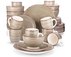 Veltro® Serviesset 8 Persoons - Serviessets - Bordenset - Chique Bordenset - Porselein