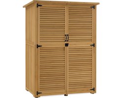 VELTRR® Tuinkast Hout - Tuinkist - Tuinkasten voor Buiten - Tuinberging