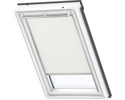 VELUX Origineel Verduisterend Rolgordijn (DKL), Zilveren Kozijn, SK06, Light Beige