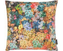 Velvet Flowers #2 Kussenhoes | Velours / Fluweel - Polyester | 45 x 45 cm