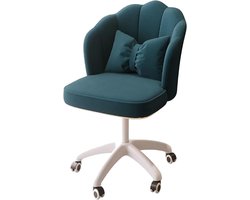 Velvet Kantoorstoel - Draaistoel Bureau - Comfortabel Werken - Ergonomisch Ontwerp - 17-21 inch zithoogte - Multicolor
