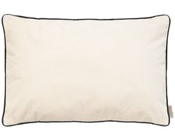 Velvet Kussenhoes Moonbeam | Beige | Katoen