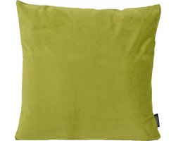 Velvet Mosgroen Kussenhoes | Fluweel - Polyester | 45 x 45 cm | Groen