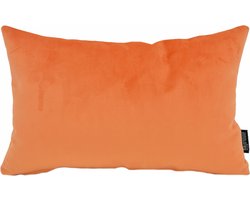 Velvet Oranje Kussenhoes | Fluweel - Polyester | 30 x 50 cm