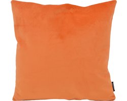 Velvet Oranje Kussenhoes | Fluweel - Polyester | 45 x 45 cm