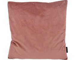 Velvet Oudroze Kussenhoes | Fluweel - Polyester | 45 x 45 cm | Roze