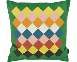 Velvet Retro #1 Kussenhoes | Fluweel / Polyester | 45 x 45 cm