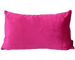 Velvet Roze Long Kussenhoes | Fluweel - Polyester | 30 x 50 cm