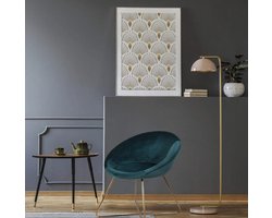 Velvet stoel - fauteuil - luxe fluwelen stoel - velvet