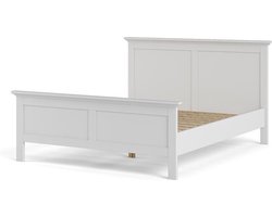 Venedig bed Tweepersoonsbed 160x200 cm, wit.