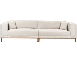 VENG - Vierzitsbank - Lichtbeige - Polyester