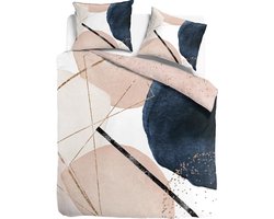 Venice Collection - Dekbedovertrek - Katoen Satijn - Kyra - 240x200/220 cm - Lits Jumeaux