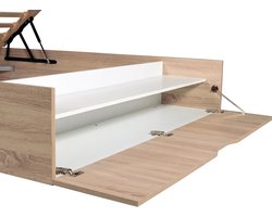 Vente-unique Bedbodem met opbergruimte 180 x 200 cm - Natuurlijk licht - van YSMÉE SALITA