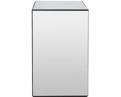 Vente-unique Bijzettafel van MDF en spiegel - LAZURIO