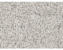 Vente-unique Hoekbank met hoek rechts in gemêleerde grijze stof - LORIONA