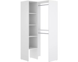 Vente-unique Hoekkast - L79 cm - Wit - FERDINAND