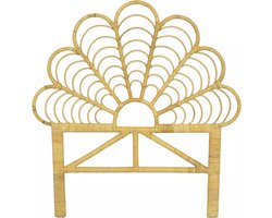 Vente-unique Hoofdbord 110 cm - Rotan - Naturel - FLOSIA L 110 cm x H 116 cm x D 4 cm