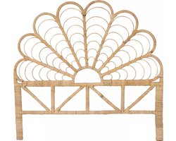 Vente-unique Hoofdbord 140 cm - Rotan - Naturel - FLOSIA