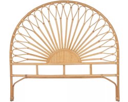 Vente-unique Hoofdbord 140 cm - Rotan - Natuurlijk - SOLIA