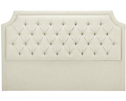 Vente-unique Hoofdbord met capitonnage 170 cm - Stof - Beige - JOHENE L 170 cm x H 110 cm x D 8 cm