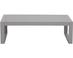 Vente-unique Salontafel voor de tuin van aluminium- Taupe - MOLOKAI van MYLIA