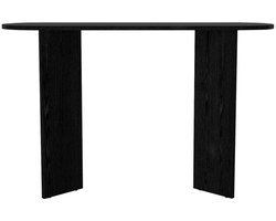 Vente-unique Sidetable - Zwart - TOPANIA