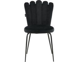 Venture-Home-Eetkamerstoelen-2-st-Limhamn-fluweel-zwart