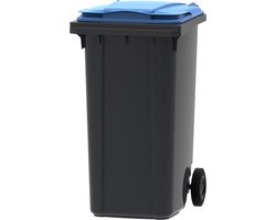 Vepa Bins Mini-container grijs blauw 240 liter (VB240000GB)