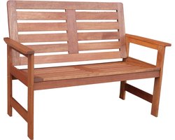 Vera tuinbank 120 cm hardhout - naturel