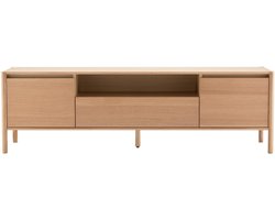 Verade - Tv-meubel met 2 deuren en 1 lade van hout L180cm