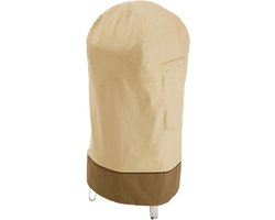 Veranda Roker Cover voor Weber Smokey Mountain Cooker 185-Inch - Beschermhoes voor Buiten - Weerbestendig - Grijs