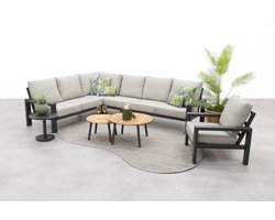 Verano/Mindo loungeset + loungestoel (7-delig) - Royal Grey