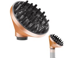 Verbeterde versie geschikt voor Dyson Airwrap diffuser, diffusermondstukbevestiging, goud