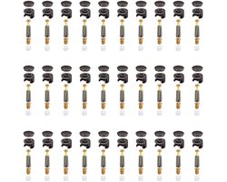 Verbindingsset voor meubels en kasten met excentrische meubelverbinders - set van 30 stuks