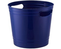 Verdikde ijsemmer - Champagne koeler - Dranken koel houden - Dubbelwandig ontwerp - Grote capaciteit - Blauw