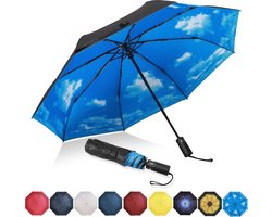 Verdikte Dubbele Rubber Gesp Hengelende Parasol, Outdoor Hengelende Paraplu, Vouwende Tilt Zonnescherm Regendichte UV-bescherming