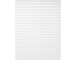 Verduisterende gordijnen - Papieren jaloezieën - Raamdecoratie - Zelfklevend en op maat - 60x150cm - Wit