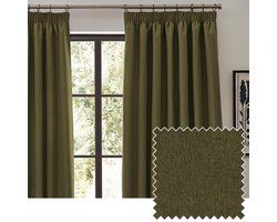 Verduisterende gordijnen - thermisch, zacht, moderne kleuren - 1 stuk