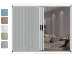 Verduisterende Honingraat Jaloezieën voor Ramen - 2-in-1 Schuifraam met Thermische Isolatie